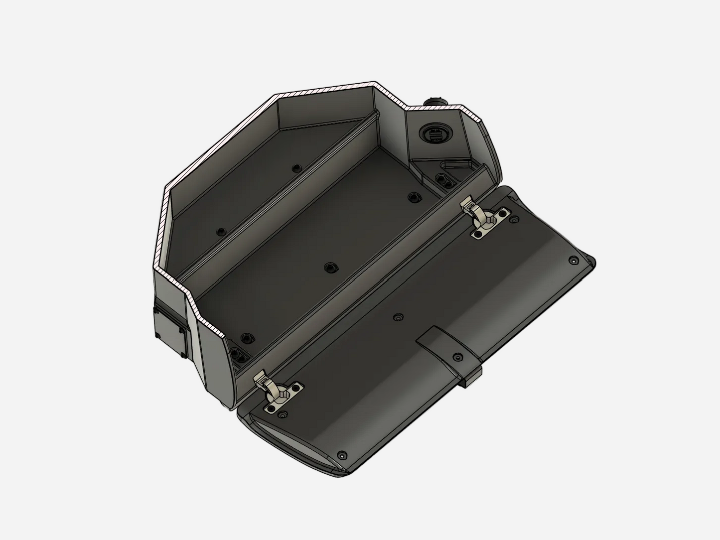 GU Patrol Second Glovebox